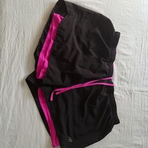 Black and pink shorts. Size XL